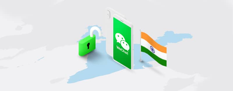 how to use wechat in India