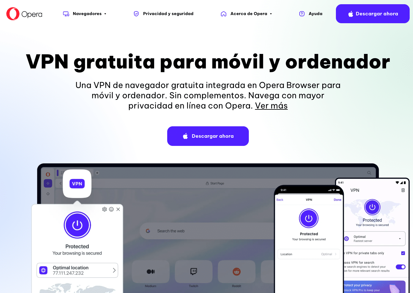 Opera VPN: Guía Completa 2026 - TechRobot
