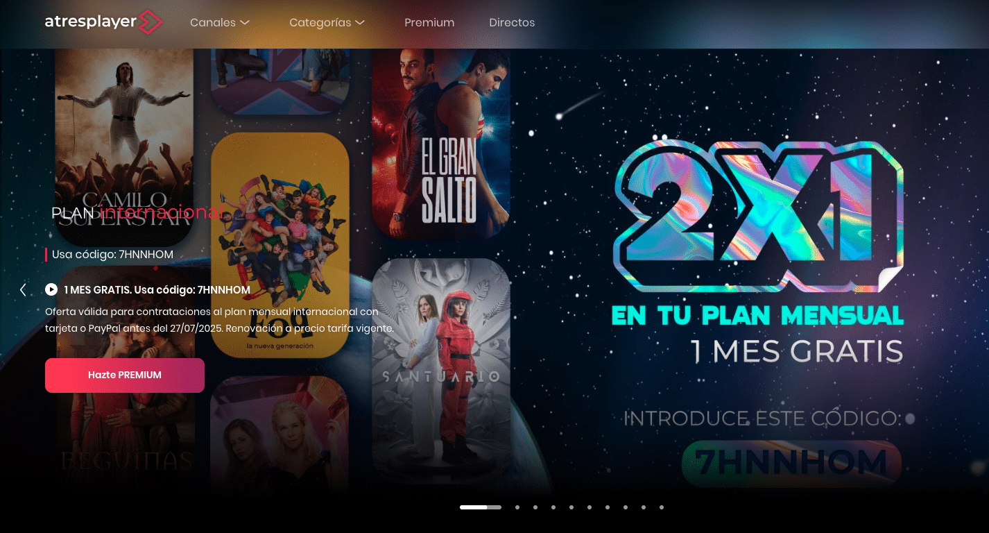 atresplayer como ver al extranjero