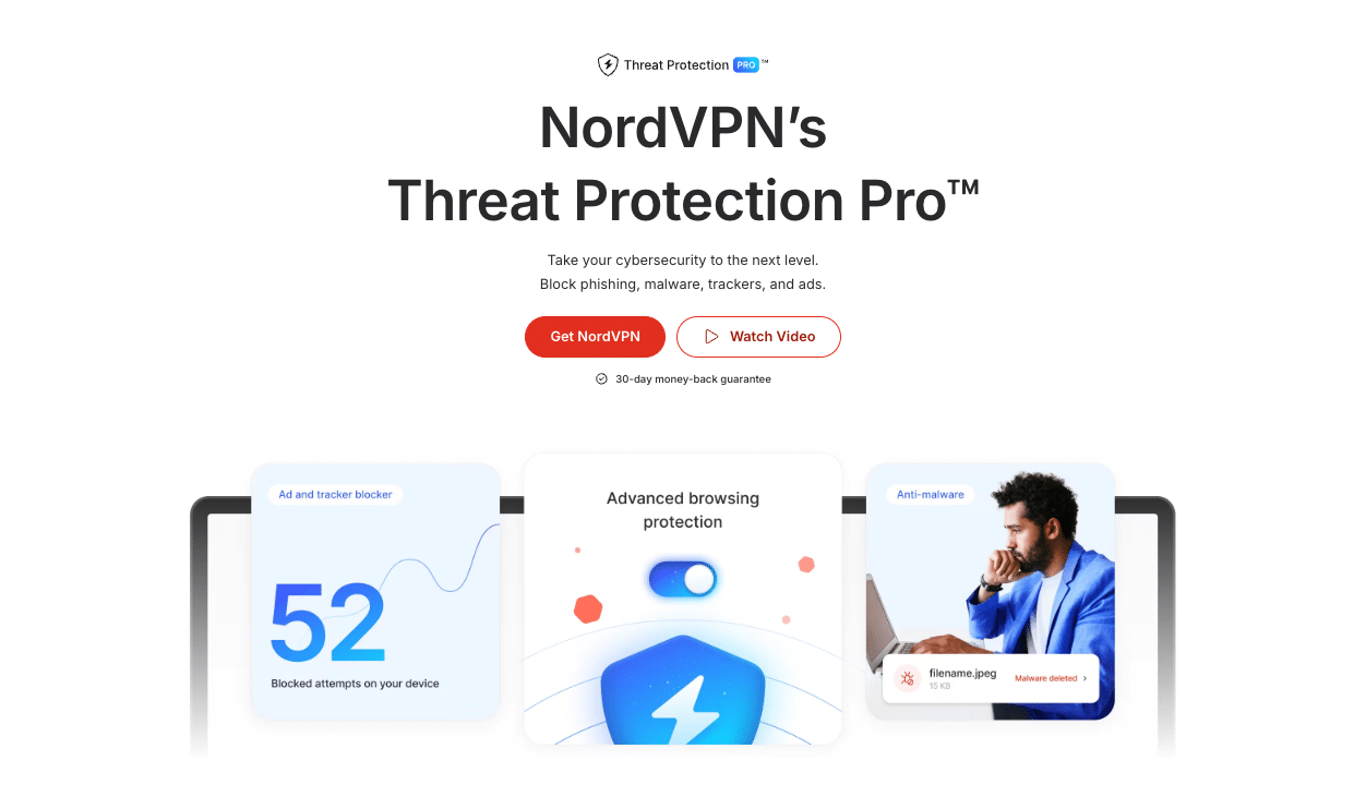 NordVPN's threat protection pro