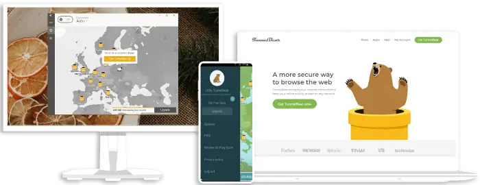 TunnelBear devices