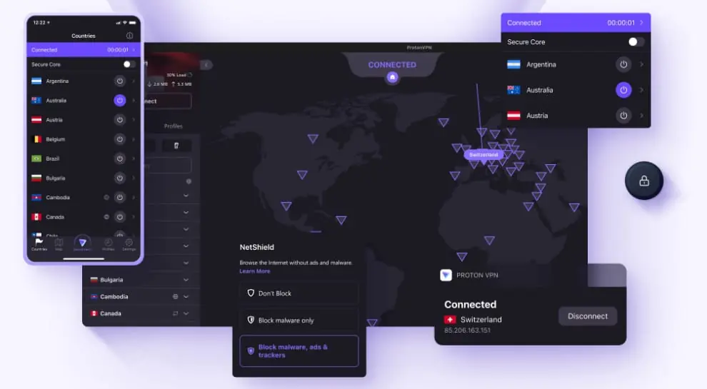 Proton VPN devices