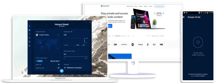 Hotspot Shield devices