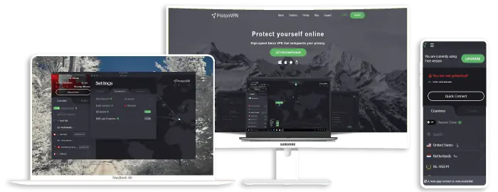 Proton VPN devices