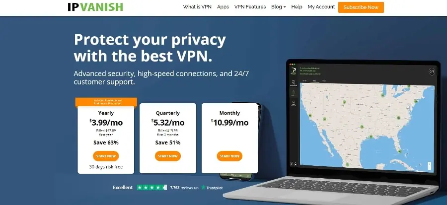 IPVanish Review - Pricing