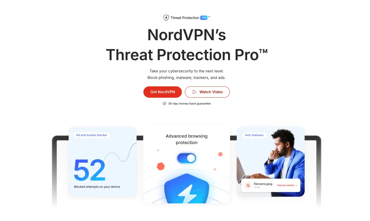 NordVPN's threat protection pro